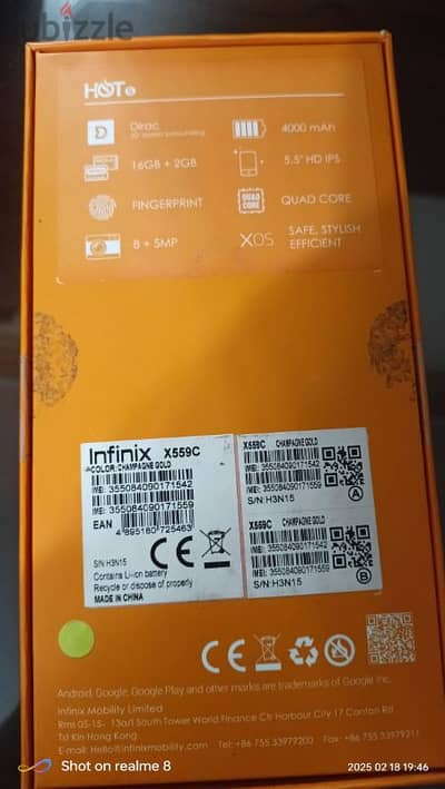 infinix hot 5