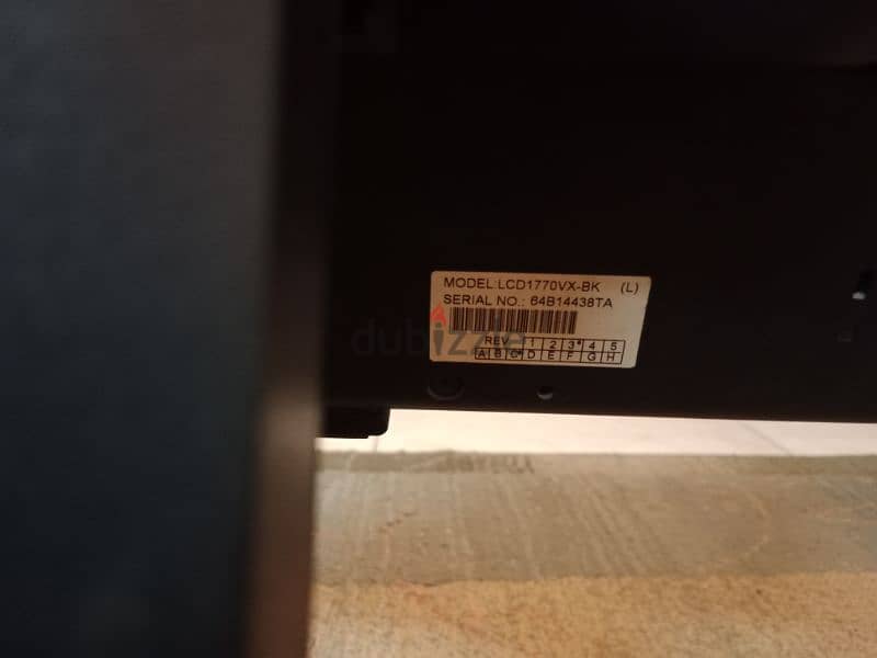 شاشة كمبيوتر NEC Monitor LCD Multisync lcd 1770vx-BK 3