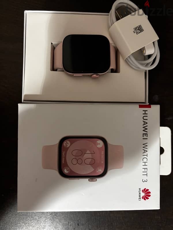 huwawi watch fit 3 (pink) 2