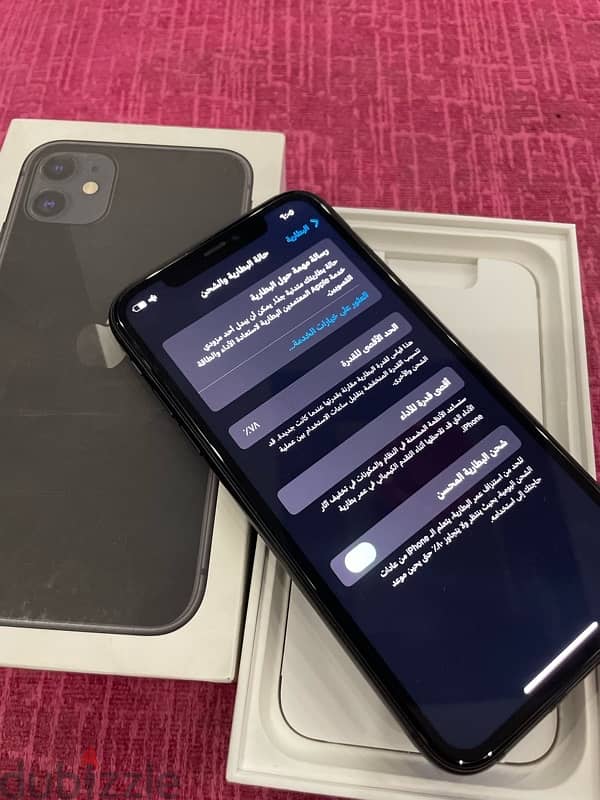 iPhone 11 128g ايفون 11 مساحه 128جيجا 12