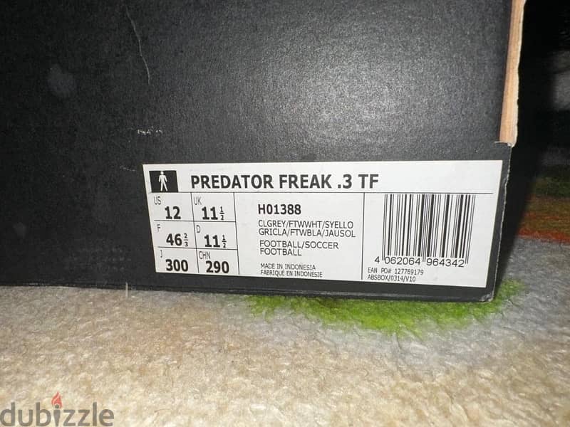 Adidas Predator freak . 3 2