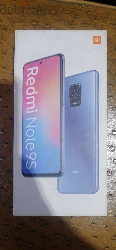 redmi note 9s 128GB 6G ram مش مفتوح بالعلبه 1