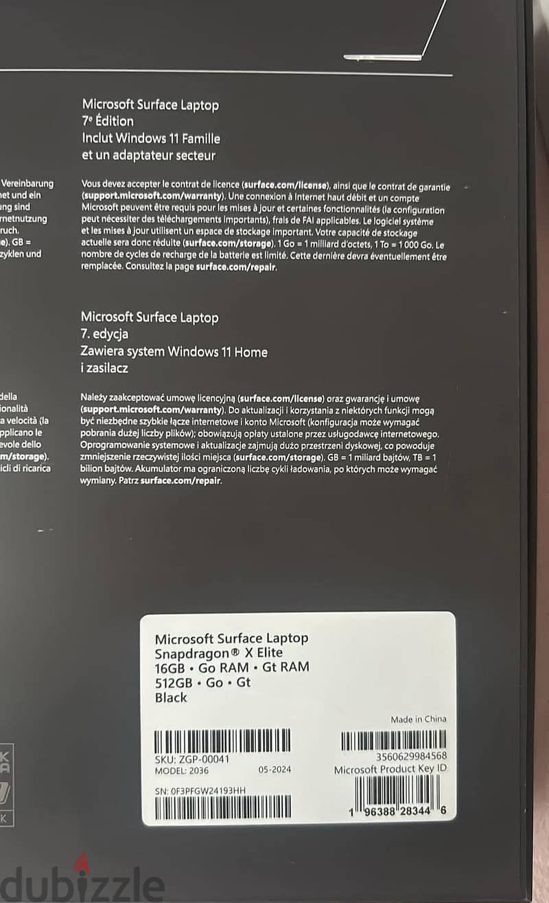 Microsoft Surface Laptop | Copilot+ PC | 13.8" Touchscreen | Snapdrago 4