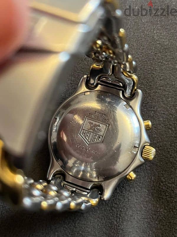 ساعه tag heuer اوتوماتيك ماكينه الشاهيره 7750 كونوجراف سويسري اصلي 8