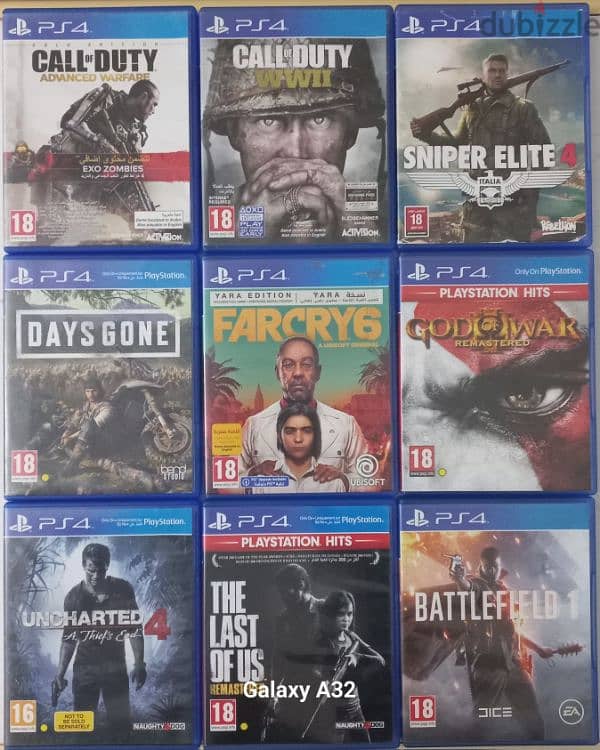 ps4 & ps5 games for sell or trade 0