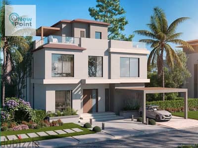 Standalone villa in Palm Hills with a down payment starting from 1% and installments up to 12 years Badia Compound