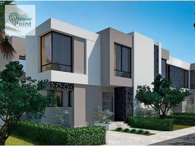 Townhouse in Palm Hills with a down payment starting from 1% and installments up to 12 years Badya Palm Hills Compound