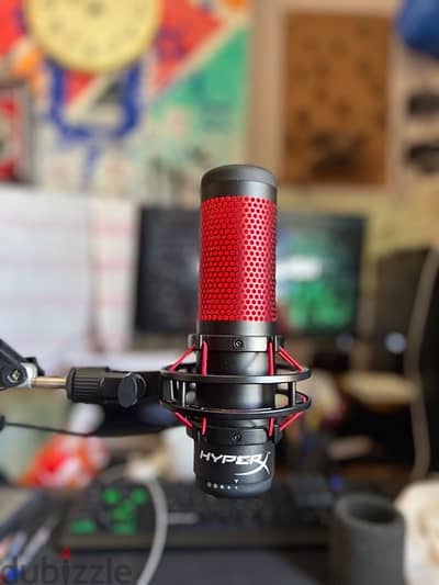 hyperx quadcast microphone مايك جيمنج