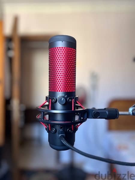 hyperx quadcast microphone مايك جيمنج 3