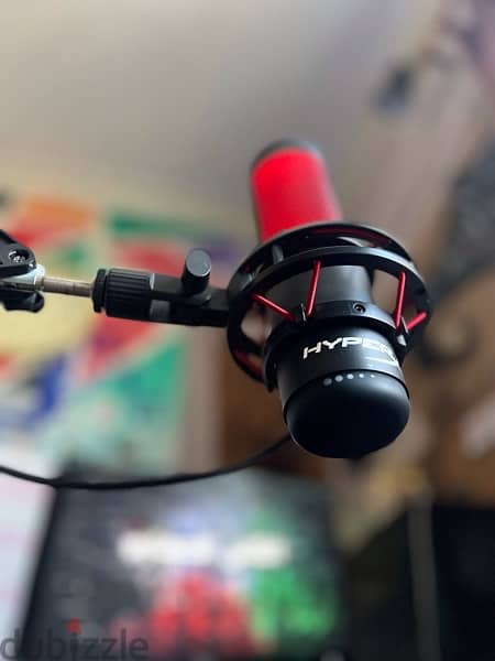 hyperx quadcast microphone مايك جيمنج 4