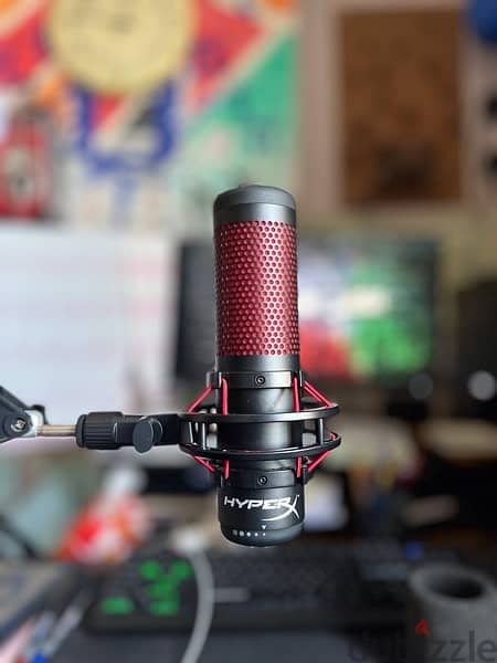 hyperx quadcast microphone مايك جيمنج 7