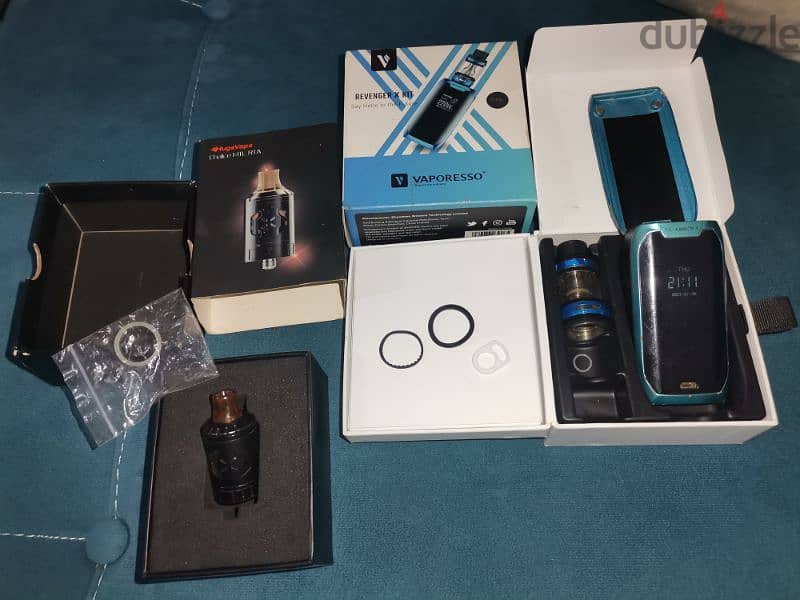 Revenger x kit and Hugsvape tank 2