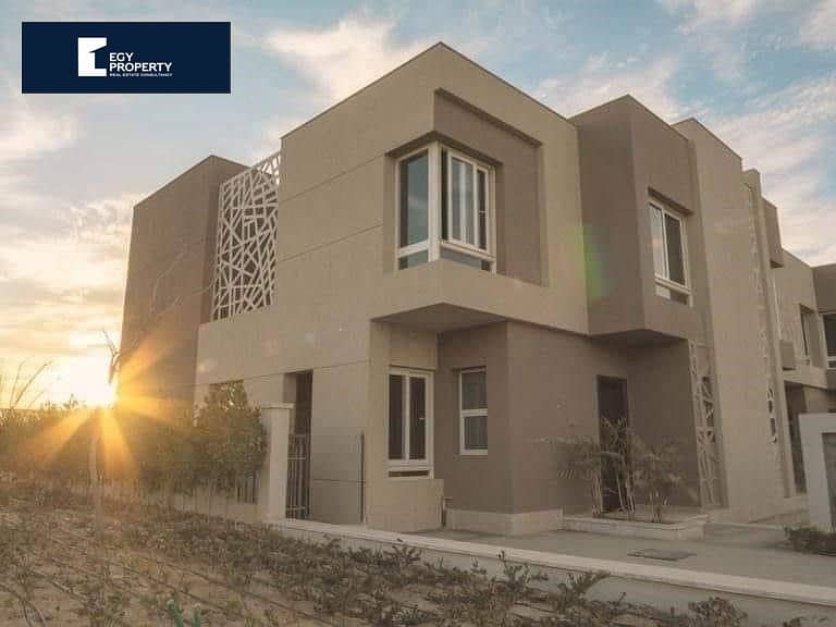 موقع متميز جدا جاهز للسكن مستقل بالتقسيط للبيع في بالم هيلز بادية  - 6 أكتوبر  -    Palm Hills Badya 0