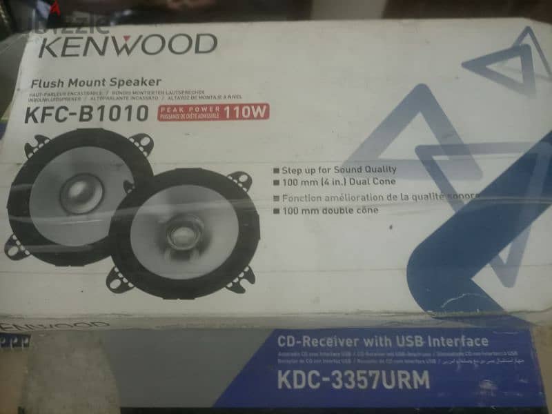 كاسيت وسماعه Kenwood 1