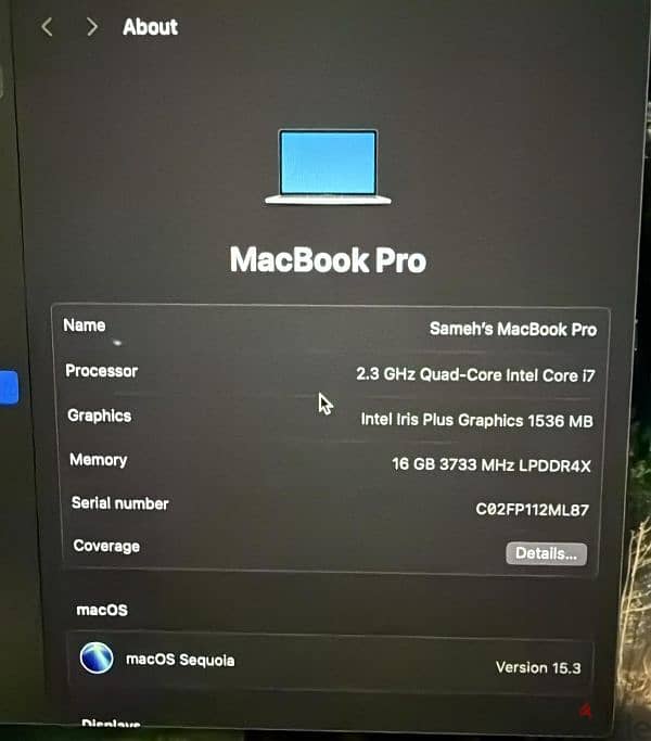 MacBookpro 16.2 inch 4