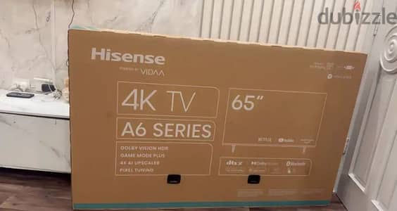 شاشة تليفزيون هايسنس 65 بوصة 4K سمارت