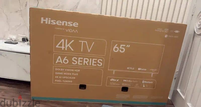 شاشة تليفزيون هايسنس 65 بوصة 4K سمارت 2