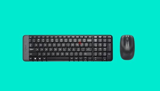 Logitech MK220 Wireless Keyboard And Mouse (English & Arabic Layout)