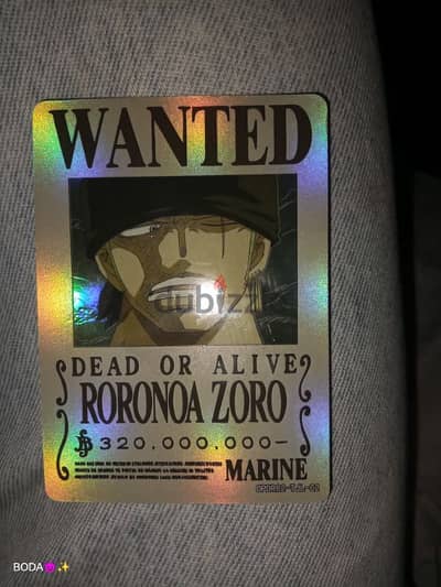 wanted Zoro