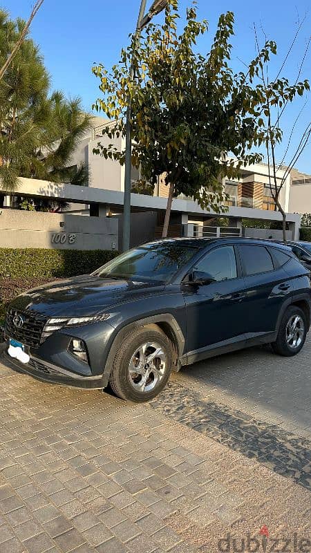 Hyundai Tucson 2021 اول مالك فابريكة بالكامل 0