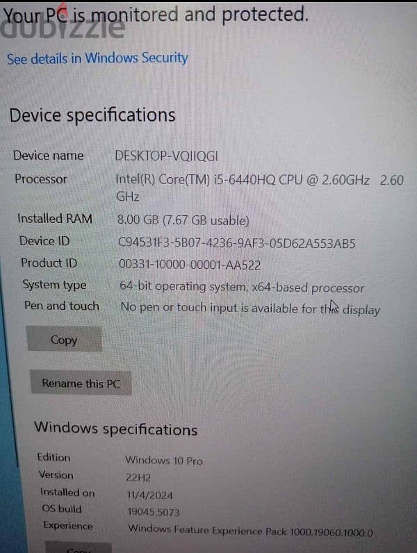 dell 5570 لاب توب 8