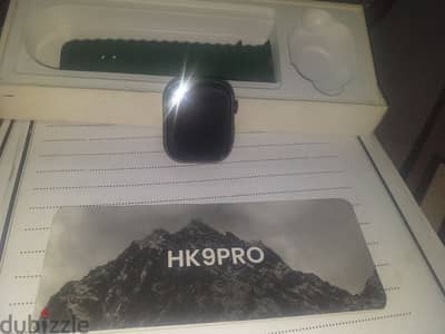 ساعه سمارت HK 9 PRO,,للبيع استعمال خفيف لمده شهر