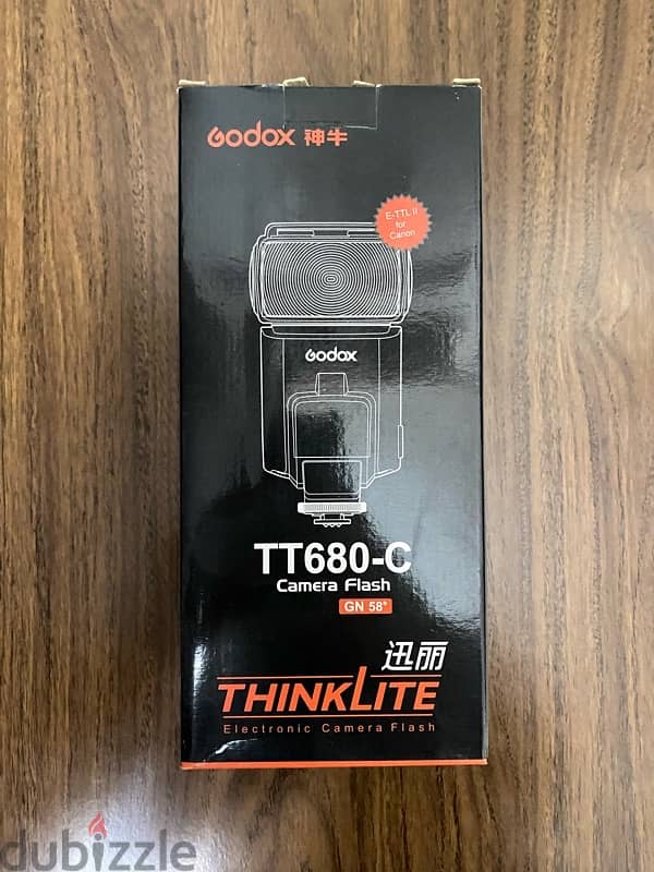 Flash Godox TT680-C Camera Flash for Canon فلاش جودوكس كانون 4