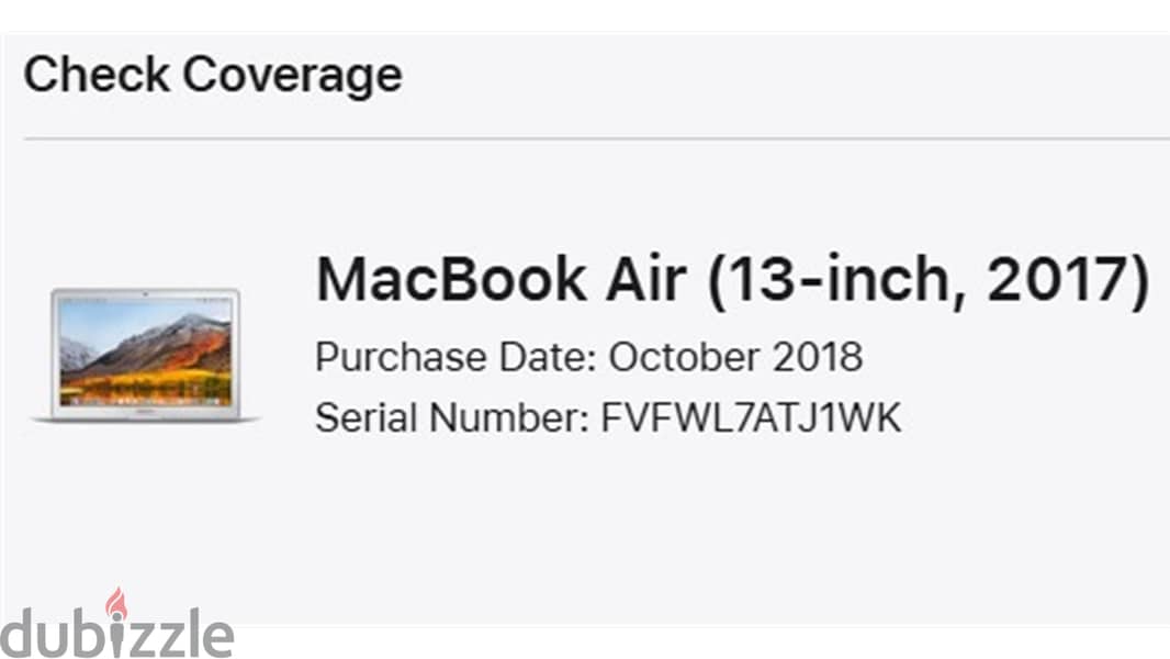 للبيع ماك بوك اير 2017 بحالة ممتازة  سعر 14,000 8