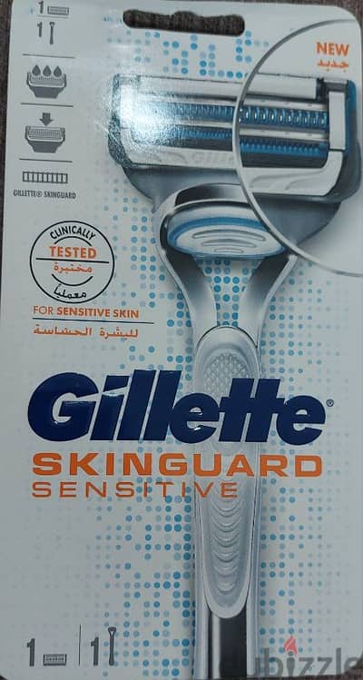 ماكينه حلاقه جيليت سكين جارد  Gillette skinguard sensitive face