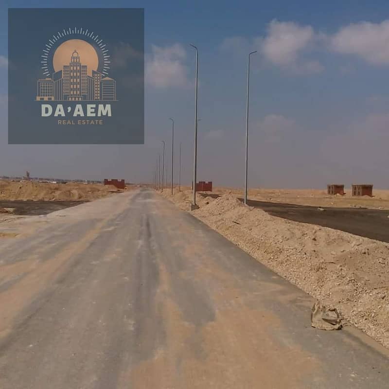 Land for sale in the first district, direct corner of Bahri, area of ​​830 square meters, pure price, New Cairo. 0