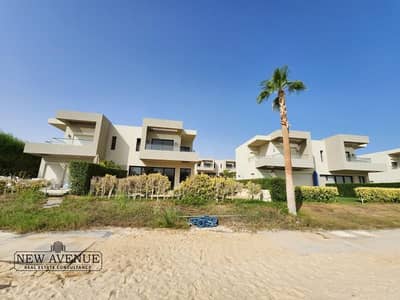 Twin house - 3 bedroom - First row lagoon - Very good finishing with AC'S - in Azha - Sokhna