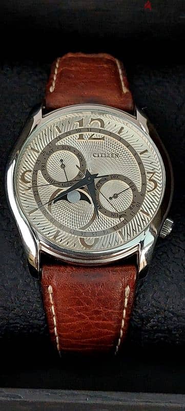 Citizen moon phase watch