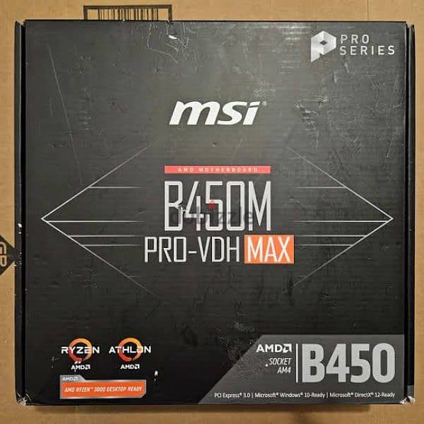 وحش الجيمنج بورده MSI b450 vdh max pro 1