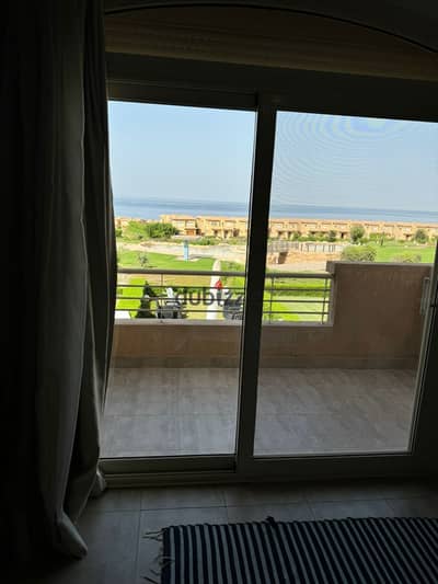 Twin House in Telal EL Sokhna 140 m BUA  85 m Garden Phase 1  Fully finished  4 bedroom  3 bathroom  Fully furnished and equipped with AC Pool and sea