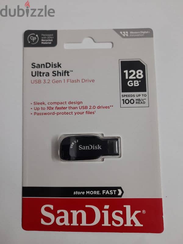 SanDisk flash drive 128gb 0