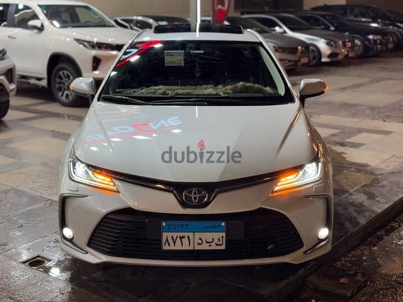 TOYOTA COROLLA ELEGANCE 2023 KM 3000 فابريكه بروتكشن 0