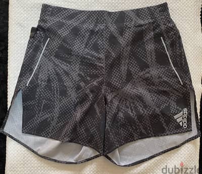 adidas Running palm print short  شورت اديداس اوريجينال للجري وللتدريب