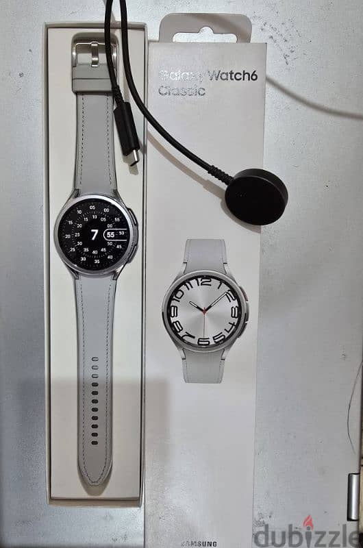 ساعة سامسونج Samsung Galaxy watch 6 classic 1