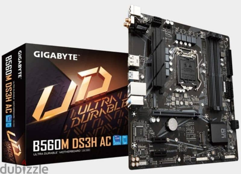 بندل جيل 11 GIGABYTE B560M DS3H AC i5 11400f 2