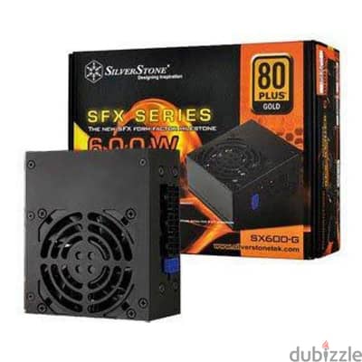 Power supply SilverStone sfx mini 600 w+80 Plus Gold