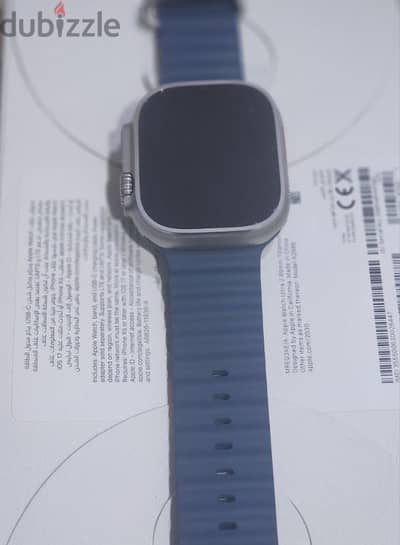 Apple watch ultra 2 ocean band blue