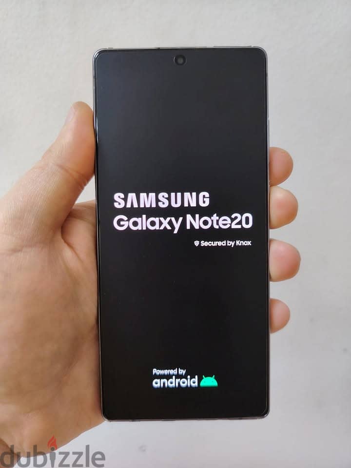 سامسونج نوت 20 بحالة الزيرو ذاكرة 256 ورام 8 جيجا Samsung Note 20 1