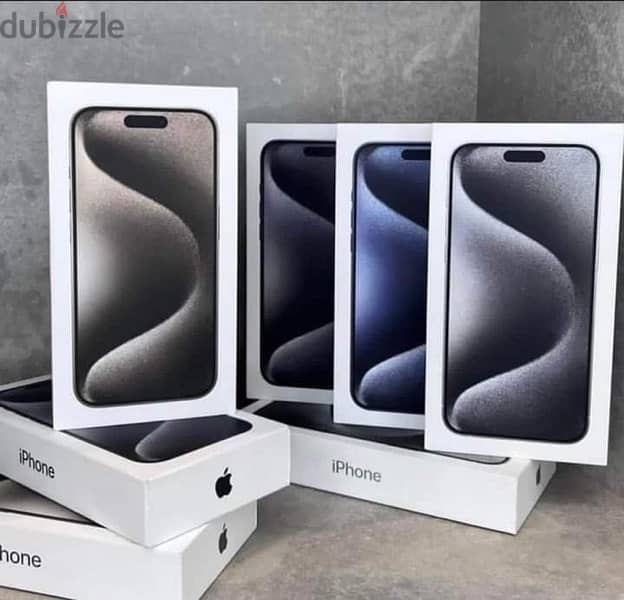 للبيع iPhone  15promax 256 GB جديد متبرشم بضمان الوكيل 1