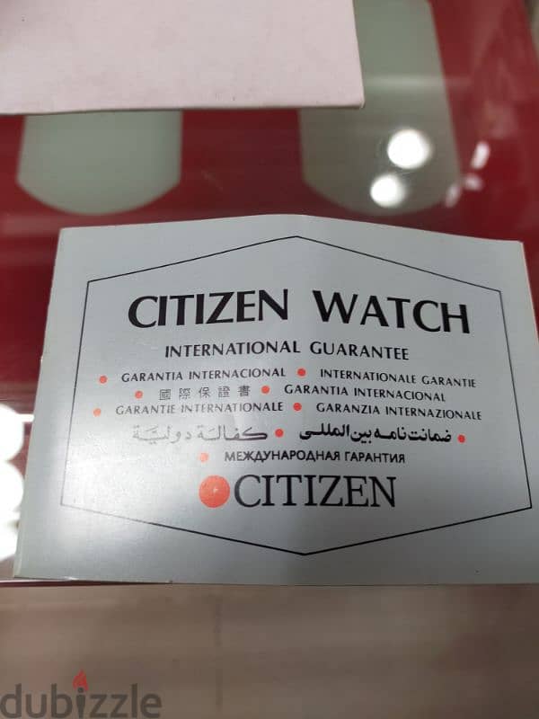 ساعه citizen eco-drive اورجنال 100٪ 3