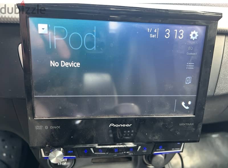 pioneer carplay android auto 1 din كاسيت 1