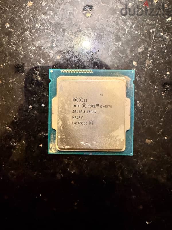 Desktop CPU intel i5 4th generation 1