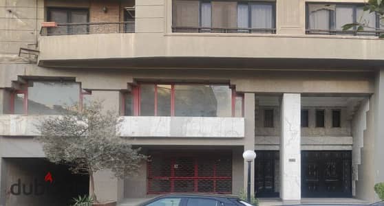 450 m2 fully finished shop, ground and first floor, for rent in Maadi