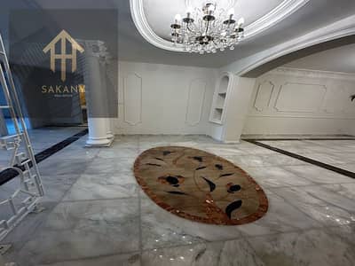 Apartment for sale, 210 sqm, ground floor with garden, in Al-Rehab City