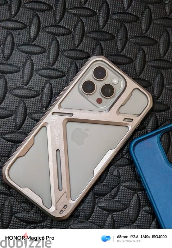 premium titanium cover iPhone 15 pro max 1