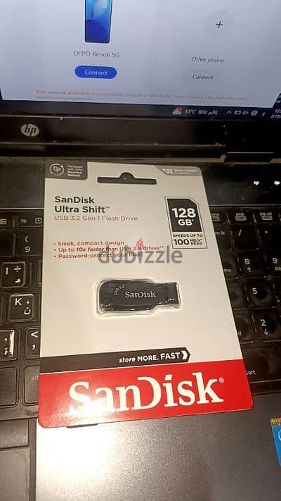 SanDisk Ultra Shift USB 3.0 128GB  جديده بأقل من سعرها ب 50ج